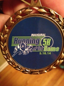 3rd Place Male 30-34 Medal!